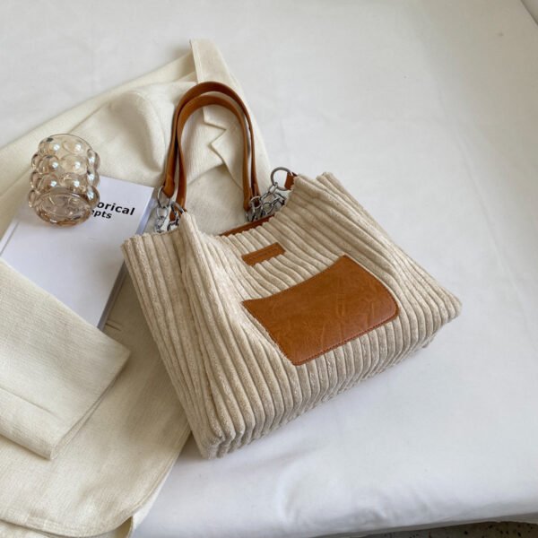 College Student Shoulder Bag For Class Commuter Tote - Image 2
