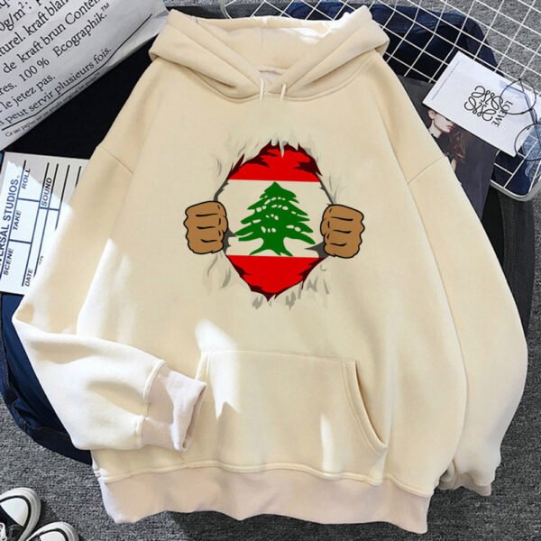 Lebanon Hoodie Clothes For Teens Soft Fabric - Image 5