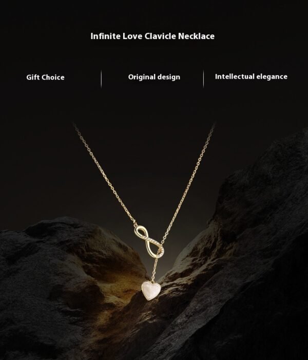 Eternal Jewelry High Sense Necklace Light Luxury Minority Temperament Clavicle Chain - Image 4
