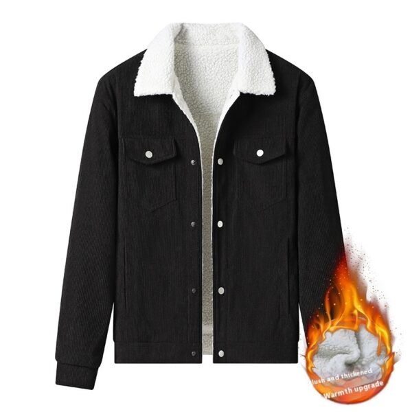 Loose Leisure Workwear Lamp Wick Velvet Cotton Clothes Top Thin - Image 6