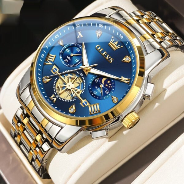 Multifunctional Waterproof Quartz Watch Luminous - Image 9