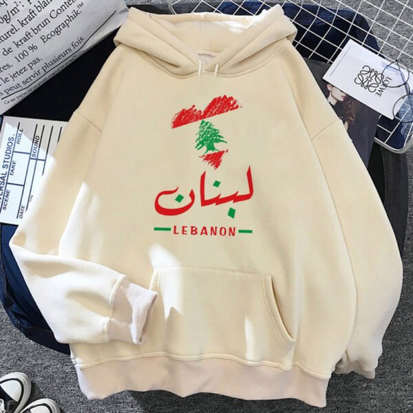 Lebanon Hoodie Clothes For Teens Soft Fabric - Image 3