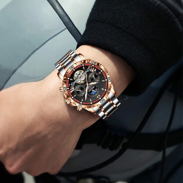 Full-automatic Waterproof Luminous Mechanical Watch - Image 2