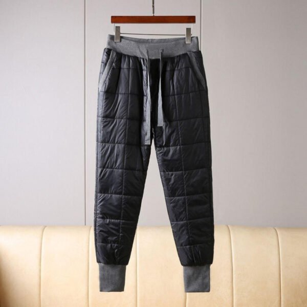 Men's Fashion Thickened Thermal Turtleneck Cotton Suit - Image 6