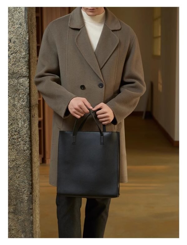 Double-sided Woolen Coat Men's Mid-length Woolen Thick Coat - Image 5