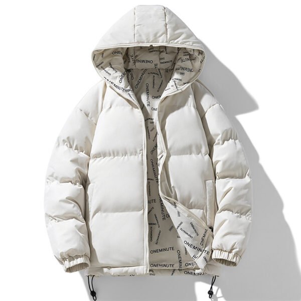 Men's Double-sided Down Cotton-padded Jacket Plus Size Winter Thicken Thermal - Image 5