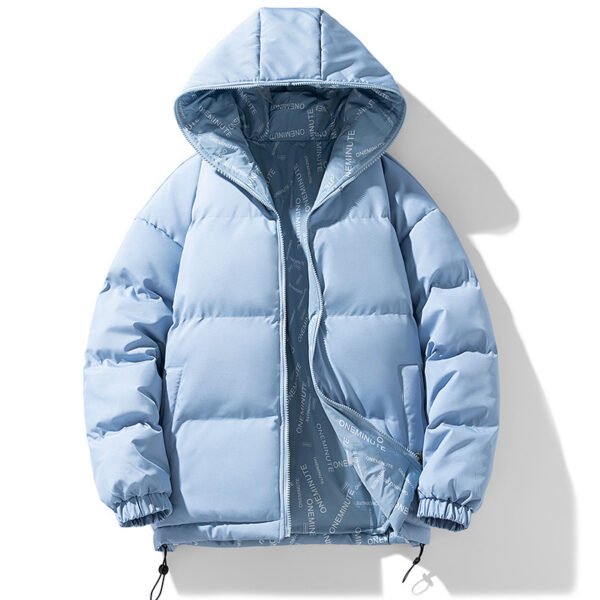 Men's Double-sided Down Cotton-padded Jacket Plus Size Winter Thicken Thermal - Image 6