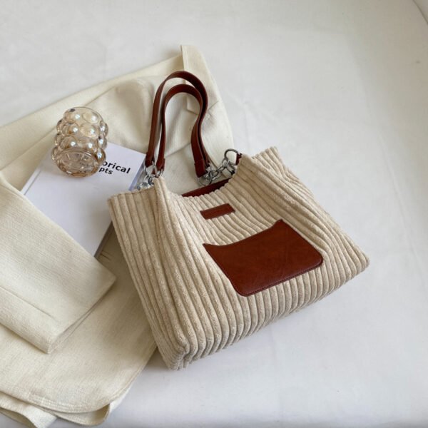 College Student Shoulder Bag For Class Commuter Tote - Image 5