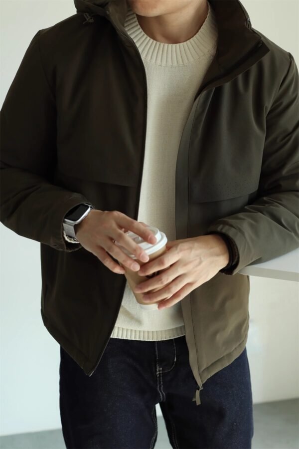 Windproof And Tear-resistant Outdoor Cotton Clothes Jacket Coat - Image 9