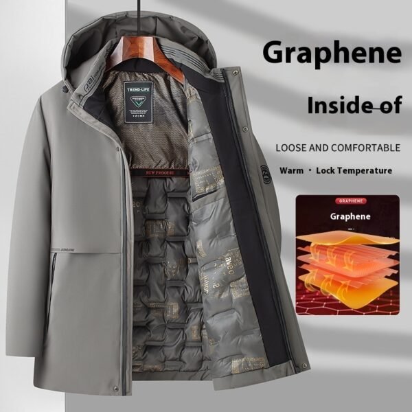 Winter Warm Leisure Graphene Cotton-padded Jacket - Image 3