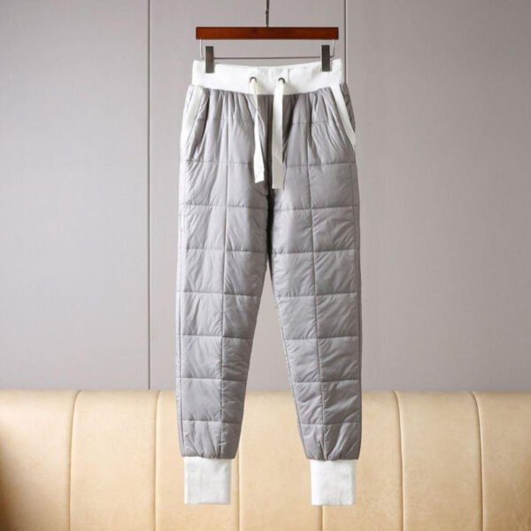 Men's Fashion Thickened Thermal Turtleneck Cotton Suit - Image 4