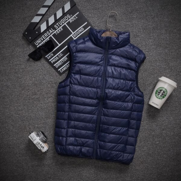 Lightweight Down Men's Vest Lightweight Plus Size - Image 3