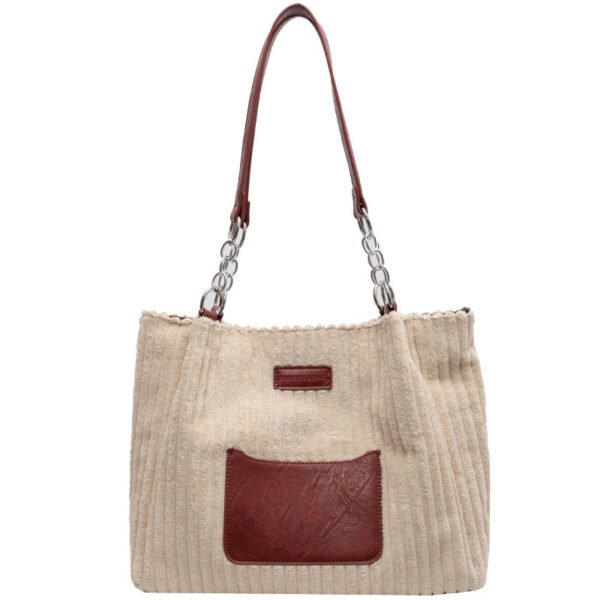 College Student Shoulder Bag For Class Commuter Tote - Image 4
