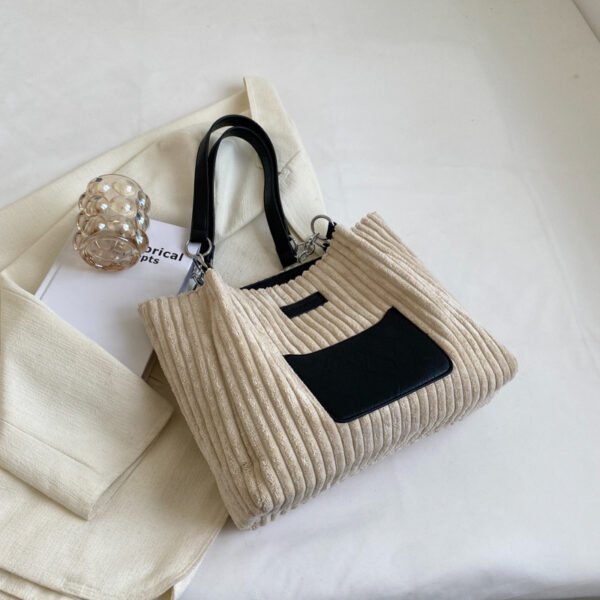 College Student Shoulder Bag For Class Commuter Tote - Image 8