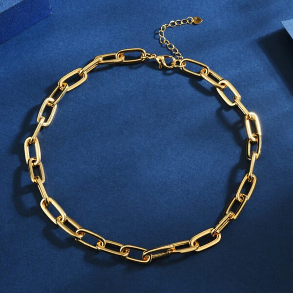 Interlocking Necklace For Female Niche Design Simple And Minimalist - Image 3