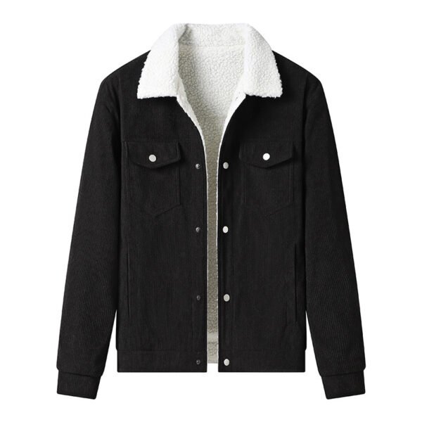 Loose Leisure Workwear Lamp Wick Velvet Cotton Clothes Top Thin - Image 4